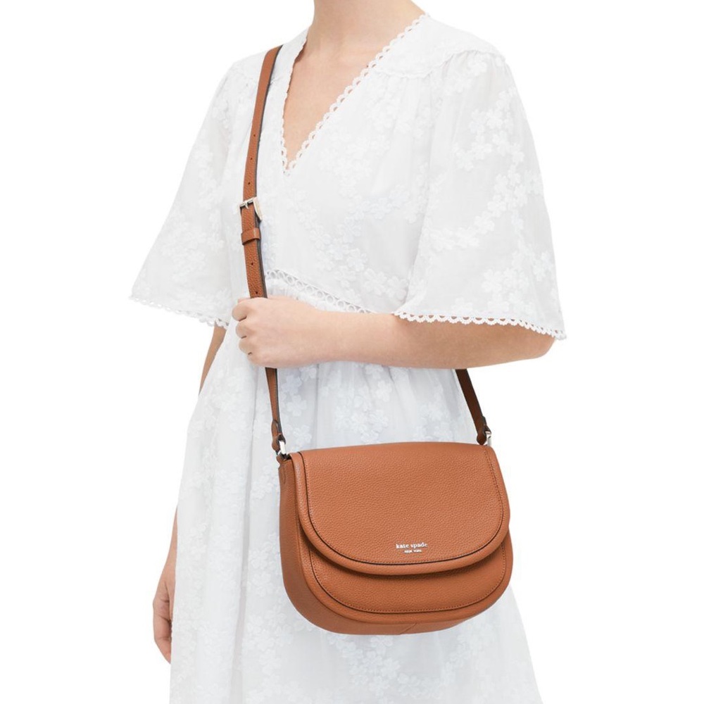 Kate Spade LIKE NEW Brown Crossbody Purse